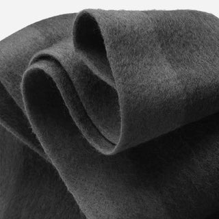 100% Wool Winter Scarf - Dark Grey