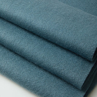 100% Merino Wool Winter Scarf - Smalt Blue